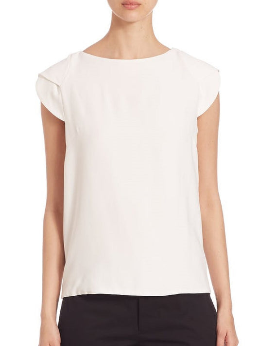 Antonio Berardi Women's Cape Back Top, Ivory