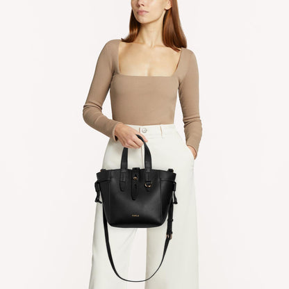 Furla Women's Furla Net Mini Top Handle Tote Bag Crossbody Handbag