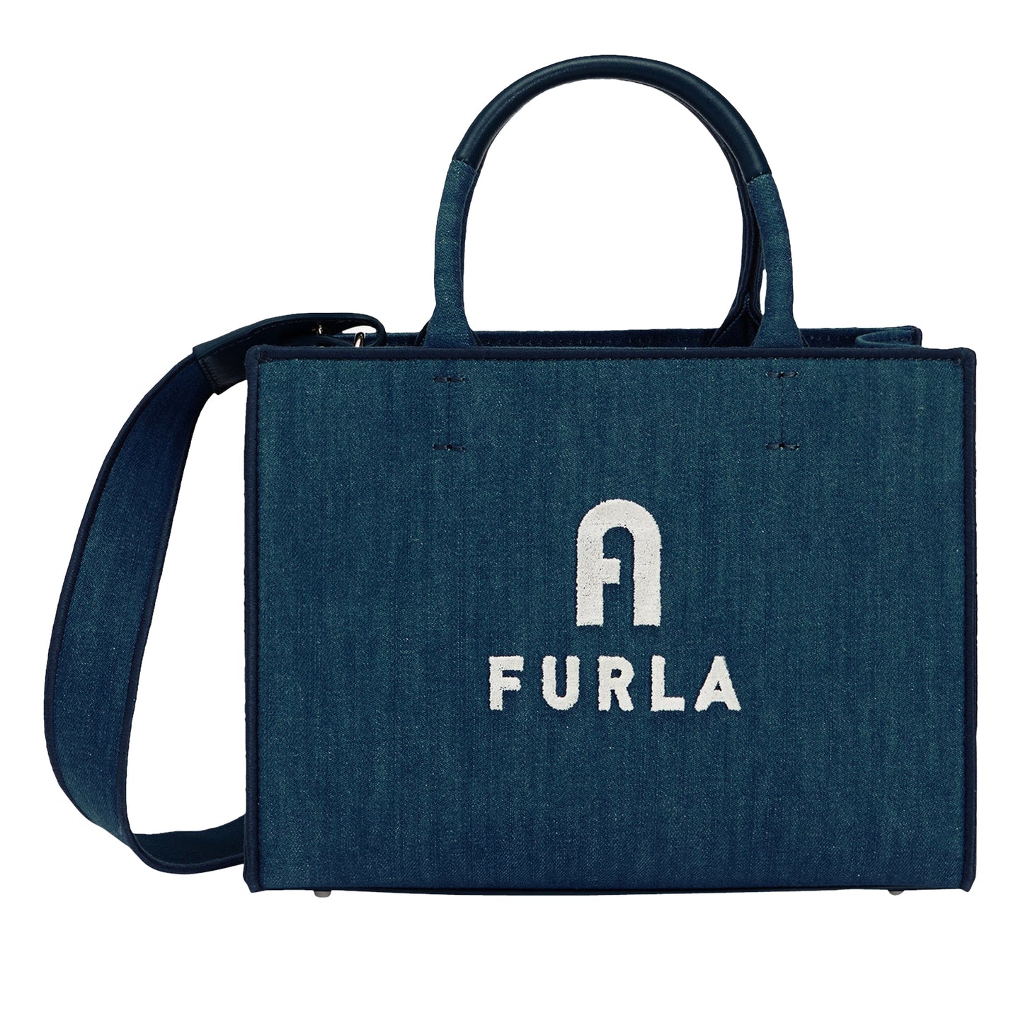 Furla Opportunity S Tote Blu Jay + Marshmellow OS