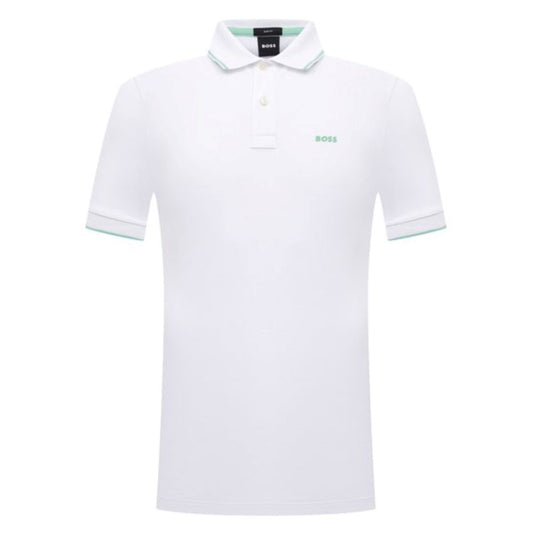 Hugo Boss Leisure Jersey Polo-Phillipson,White