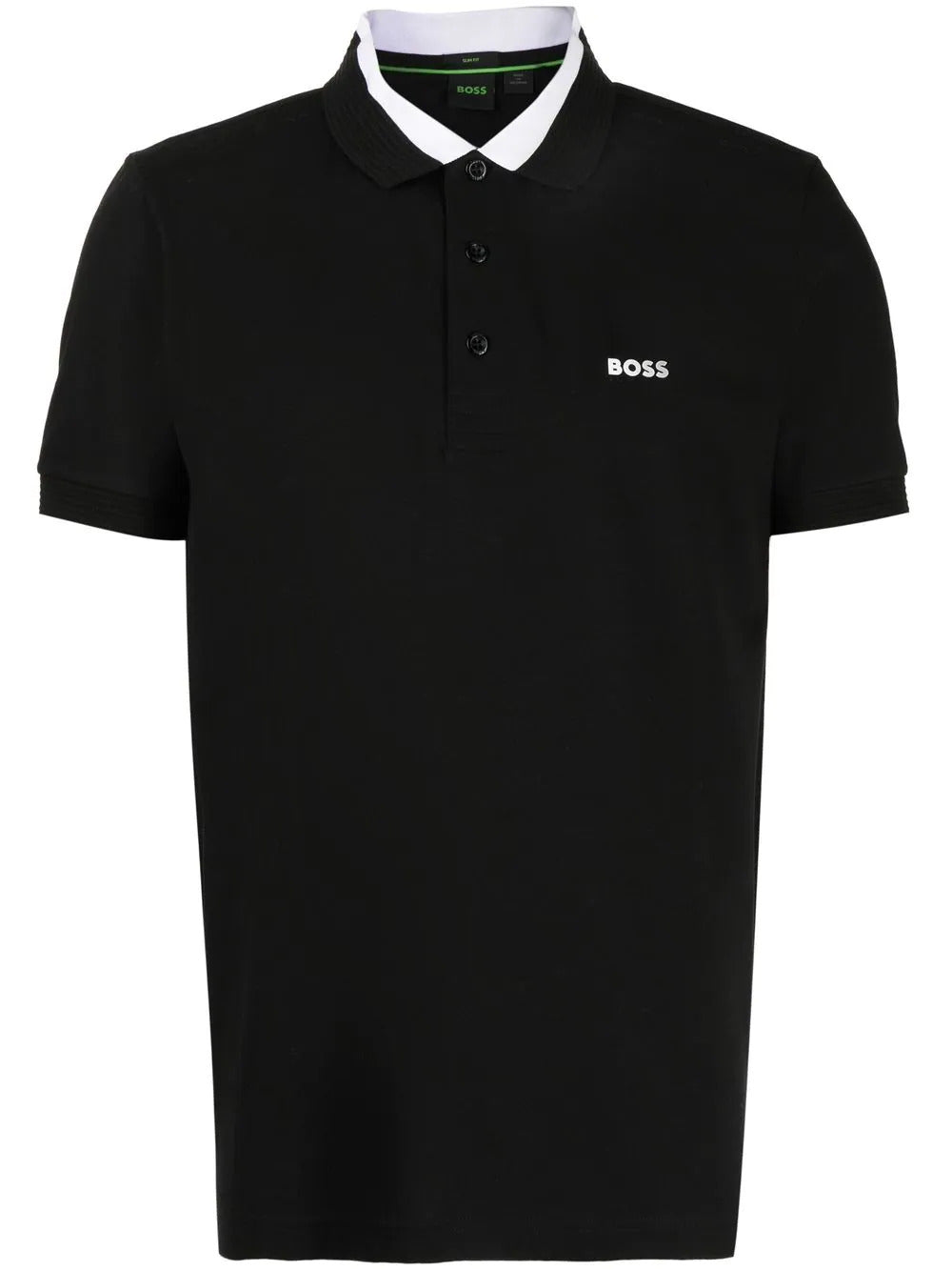 Hugo Boss Men's Black Paule Short Sleeve Logo Polo T-Shirt