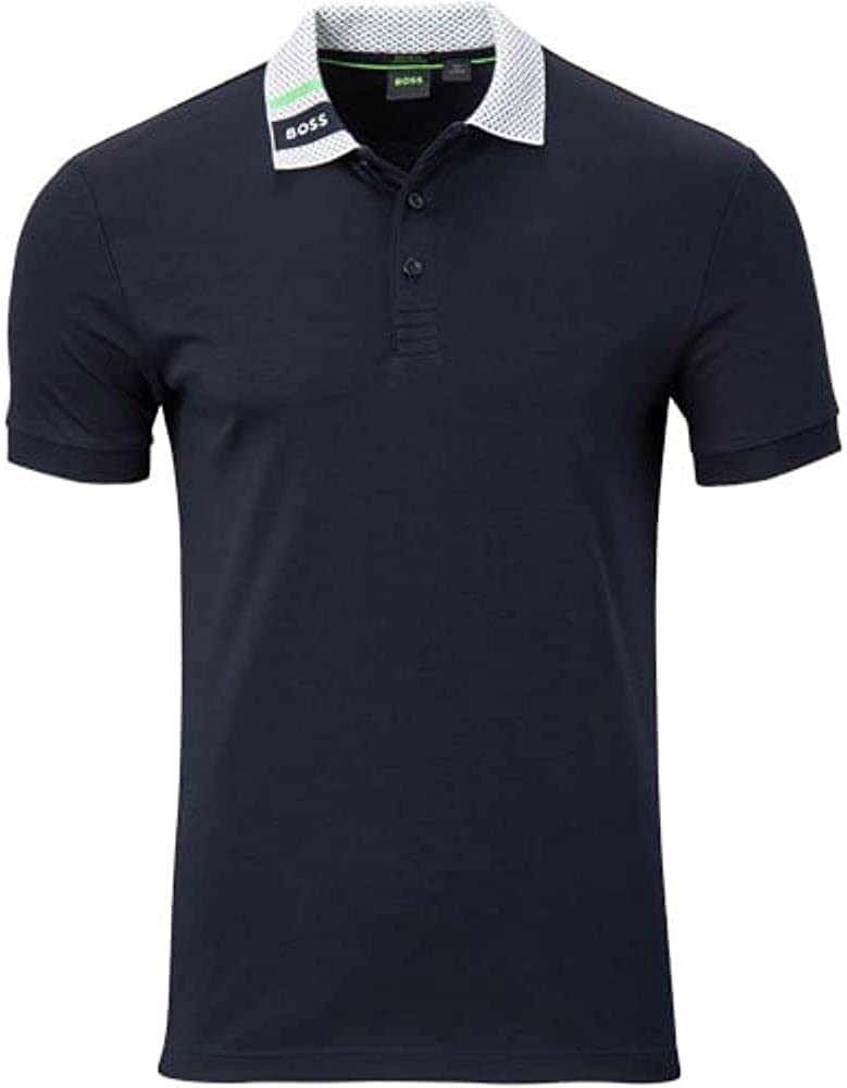 Hugo Boss Men's Paddy 1 Logo Collar Short Sleeve Polo T-Shirt