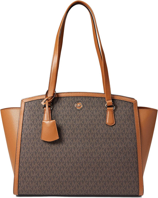 Michael Kors Chantal Tote Bag Brn/Acorn