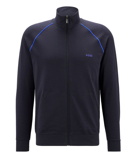 Hugo Boss Men's Blue Mix & Match Jacket Z Zip Up Track Jacket