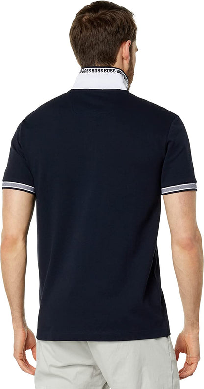 BOSS Men's Paddy Polo Shirt, Navy