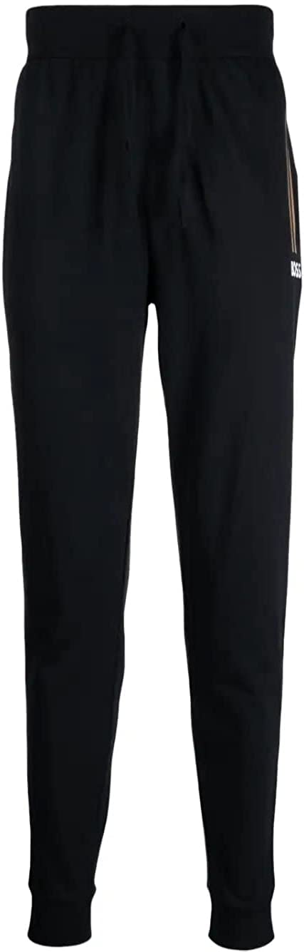 Hugo Boss Men's Black Cotton Authentic Sweat Pants