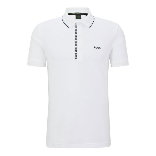 Hugo Boss Men's Paule NCSA Pique Logo Polo T-Shirt