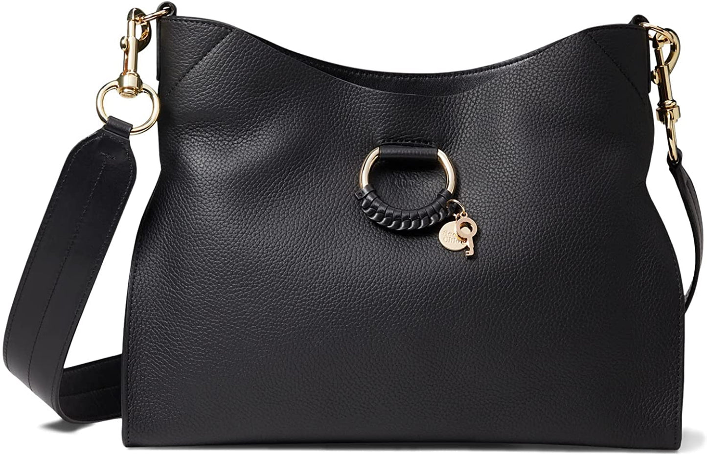See By Chloe Hb Women Joan Sbc Shoulder Leather Bag Black OS