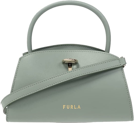 Furla Women's Genesi Mini Tote Handbag Mineral Green