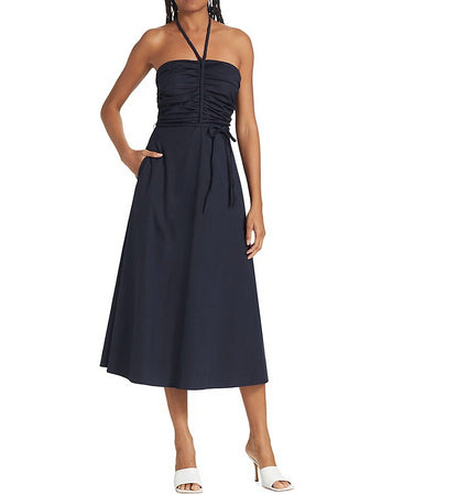 Veronica Beard Women's Tucker Dress, Navy, 0