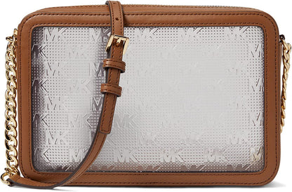 Michael Kors Jet Set Large East/West Crossbody Clear One Size