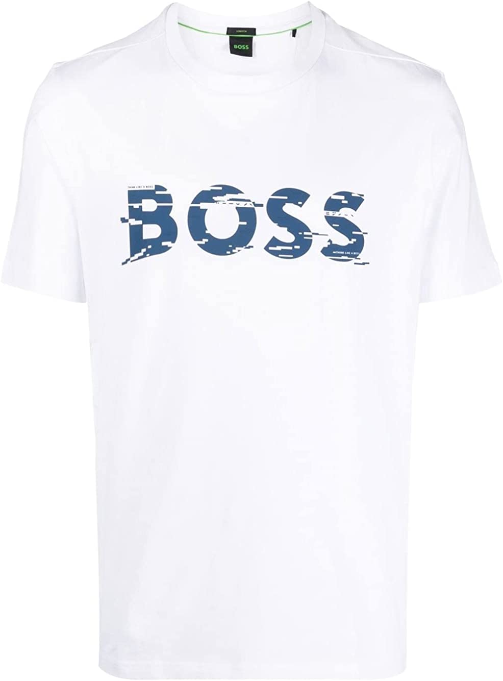 Hugo Boss Men Tee Short Sleeve Crew Neck T-Shirt White