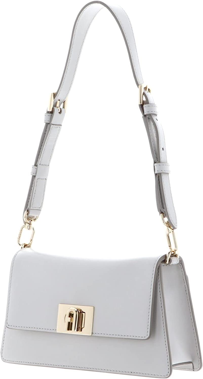 Furla Women's Zoe Marshmallow Leather Shoulder Handbag