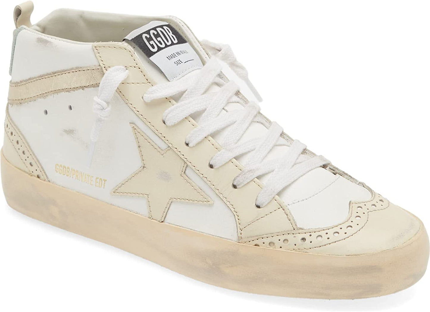 Golden Goose Women Mid Top Star Classic Lace Up Sneakers