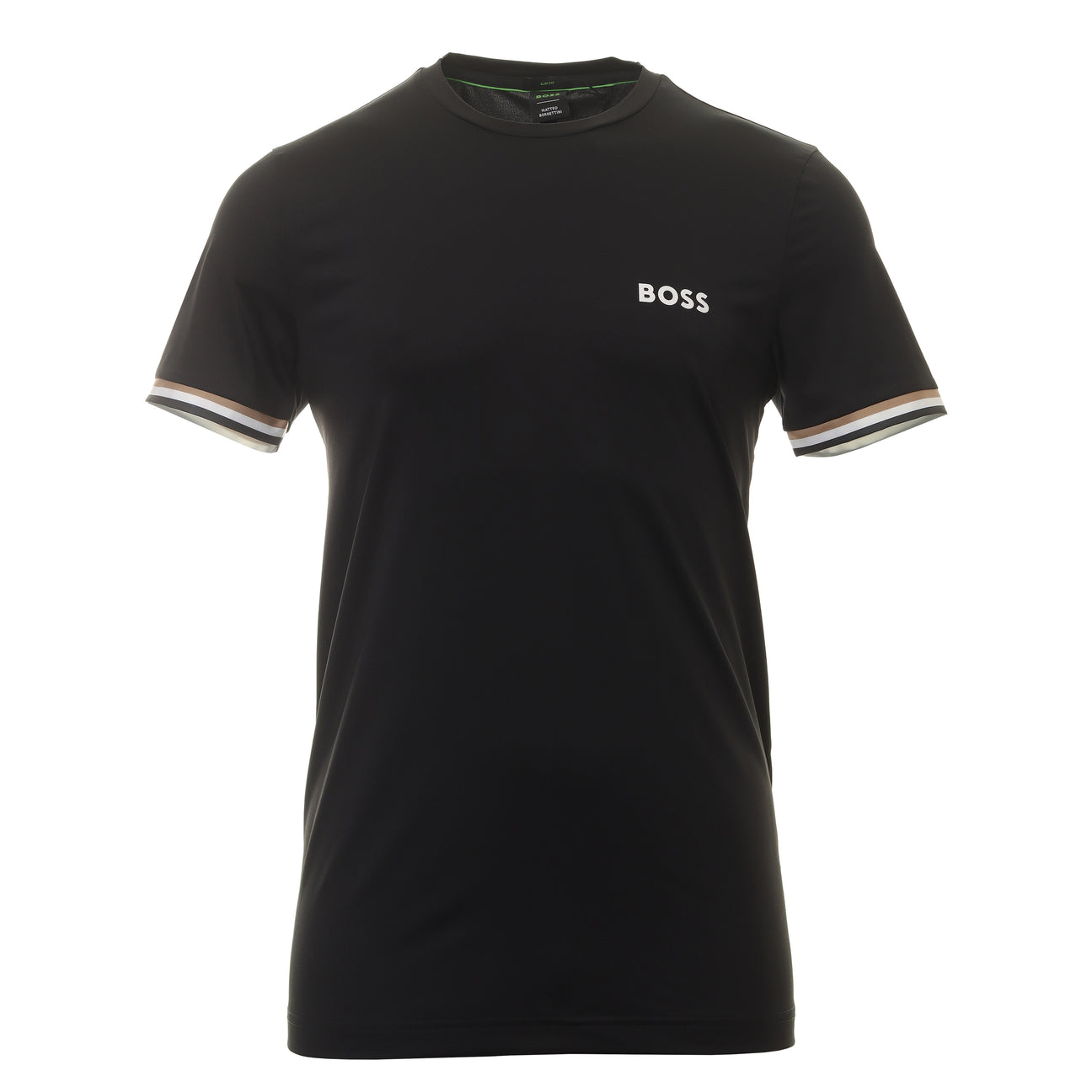 Hugo Boss Men's Tee Mb 2 Black Short Sleeve T-Shirt