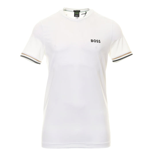 Hugo Boss Men's Iconic T-Shirt, Snow White