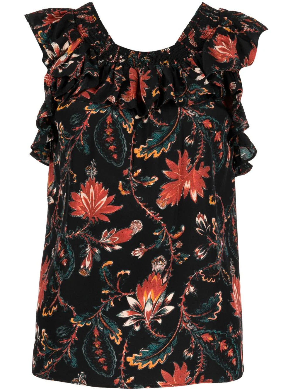 Ulla Johnson Tulip Top Obsidian