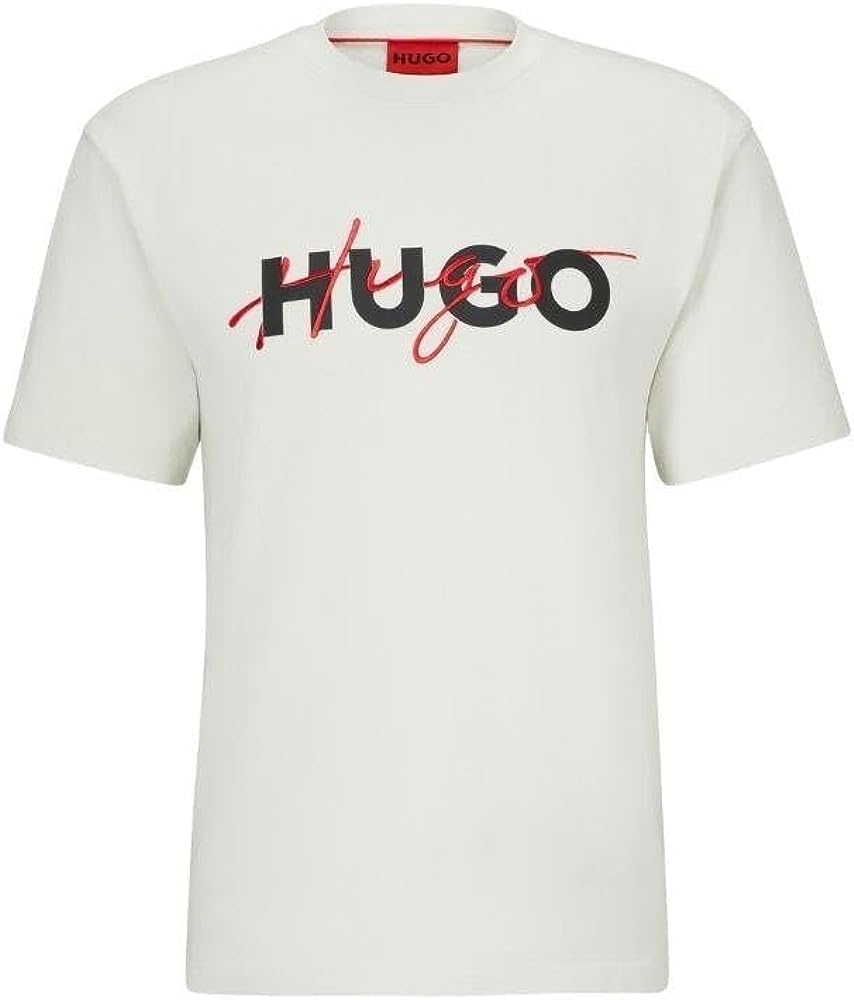 Hugo Boss Men's Light Pastel Green Logo Dakaishi Short Sleeve Logo Crew Neck T-Shirt, Large