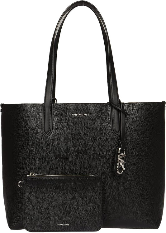 Michael Michael Kors Women Eliza XL Reversible East-West Tote Bag Black