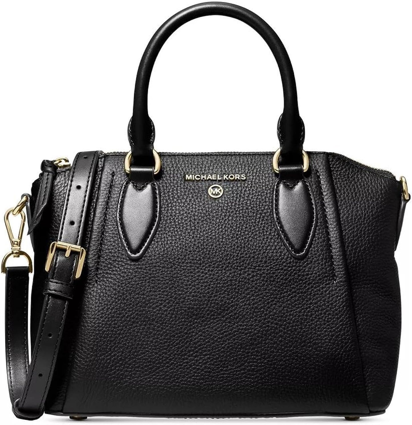 Michael Kors Sienna Medium Messenger, Black