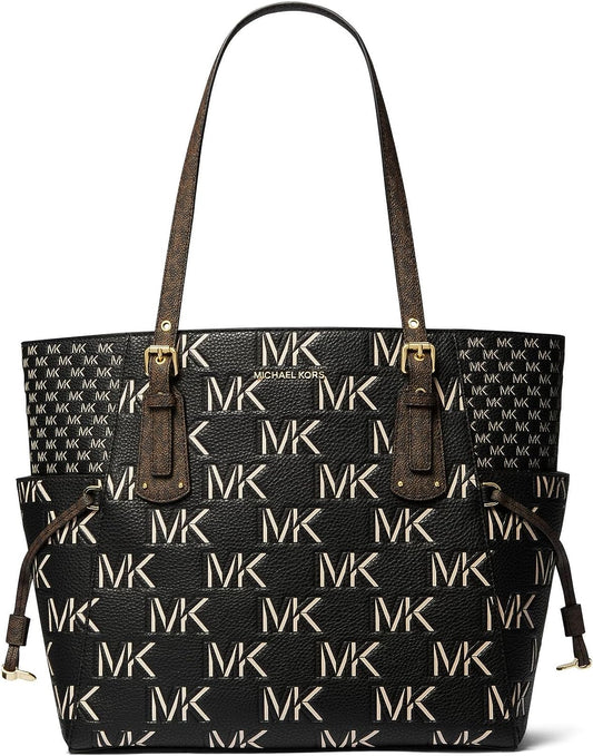 Michael Kors Voyager East/West Tote Brown/Black One Size