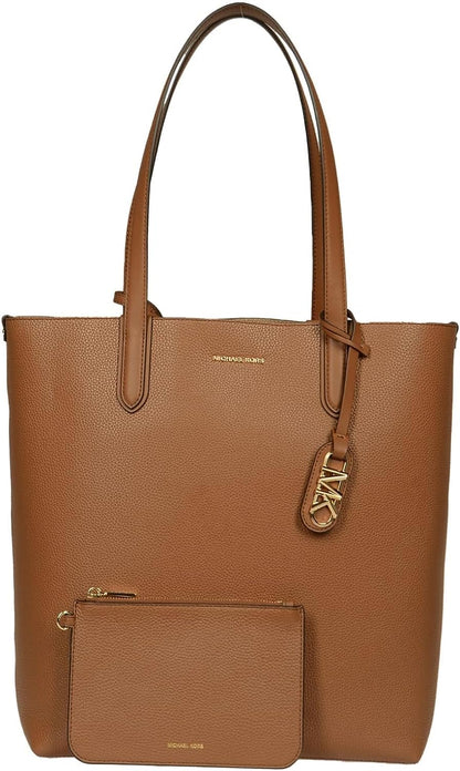 Michael Michael Kors Women's Luggage Brown Eliza Extra Large East/West Reversible Tote Handbag