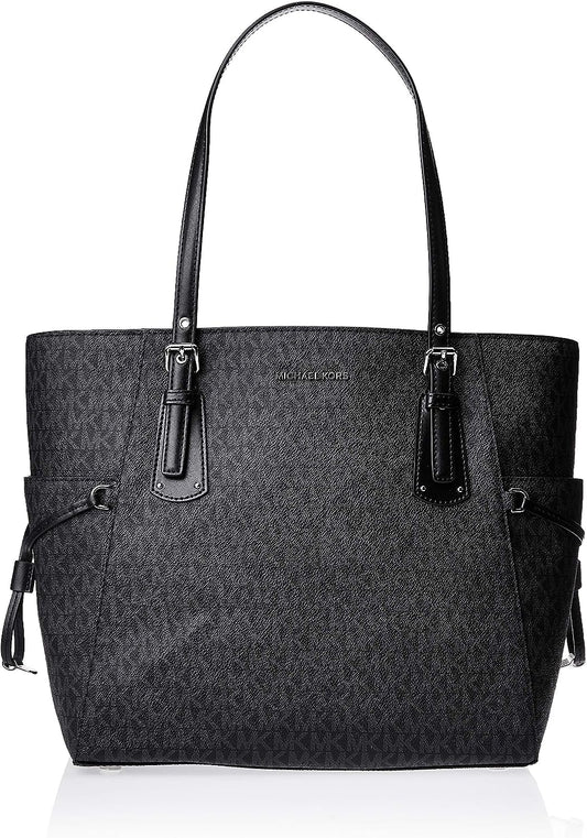 Michael Kors Voyager East/West Signature Tote Black One Size