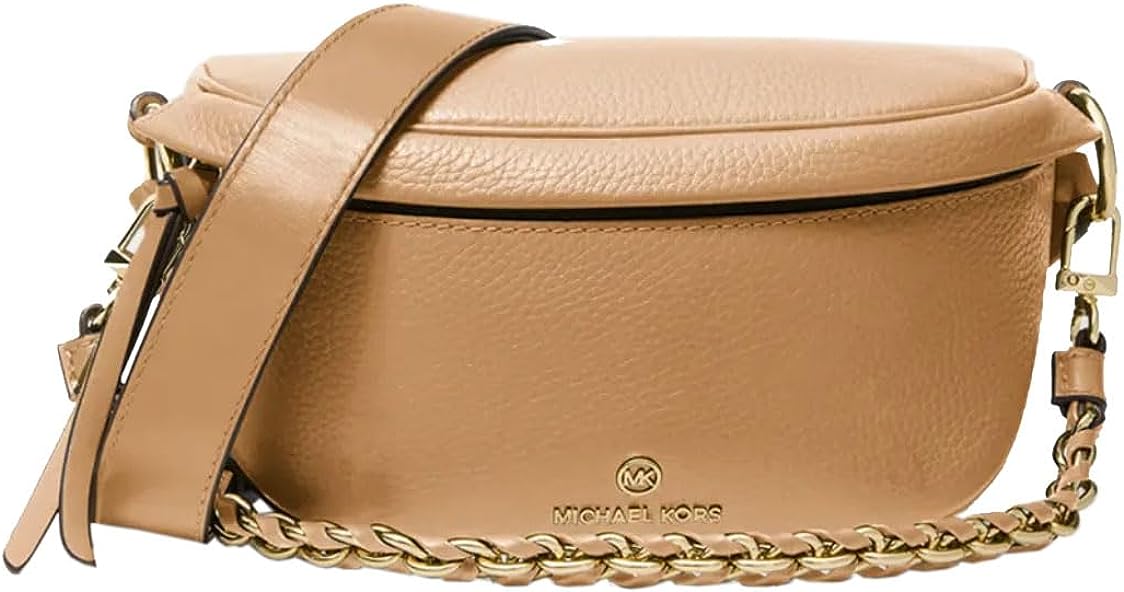 Michael Michael Kors Women's XS Sling Leather Shoulder Bag Camel