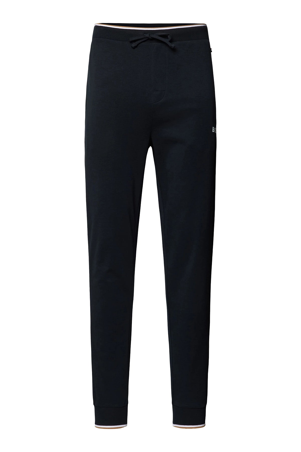 Hugo Boss Men Racing Pants Cuff Jogger Pants  Black