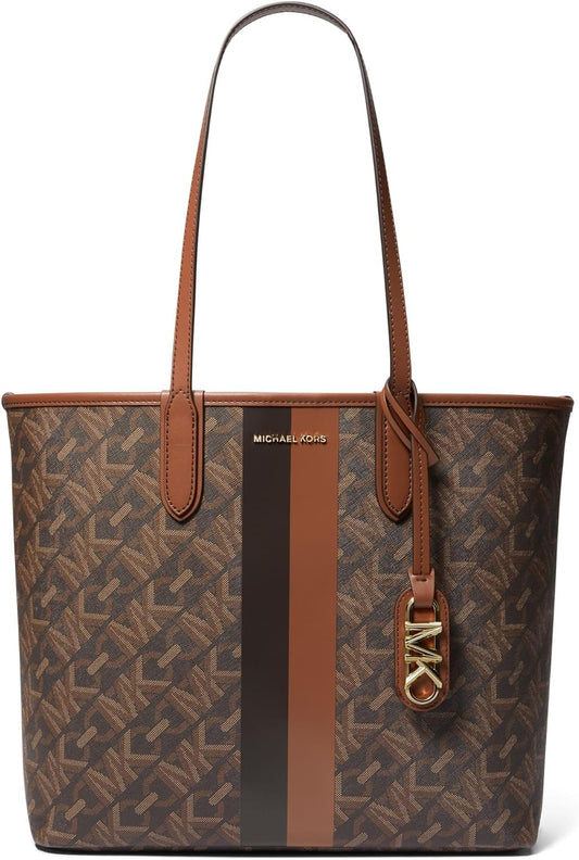 Michael Kors Eliza Large East/West Open Tote Brown/Luggage