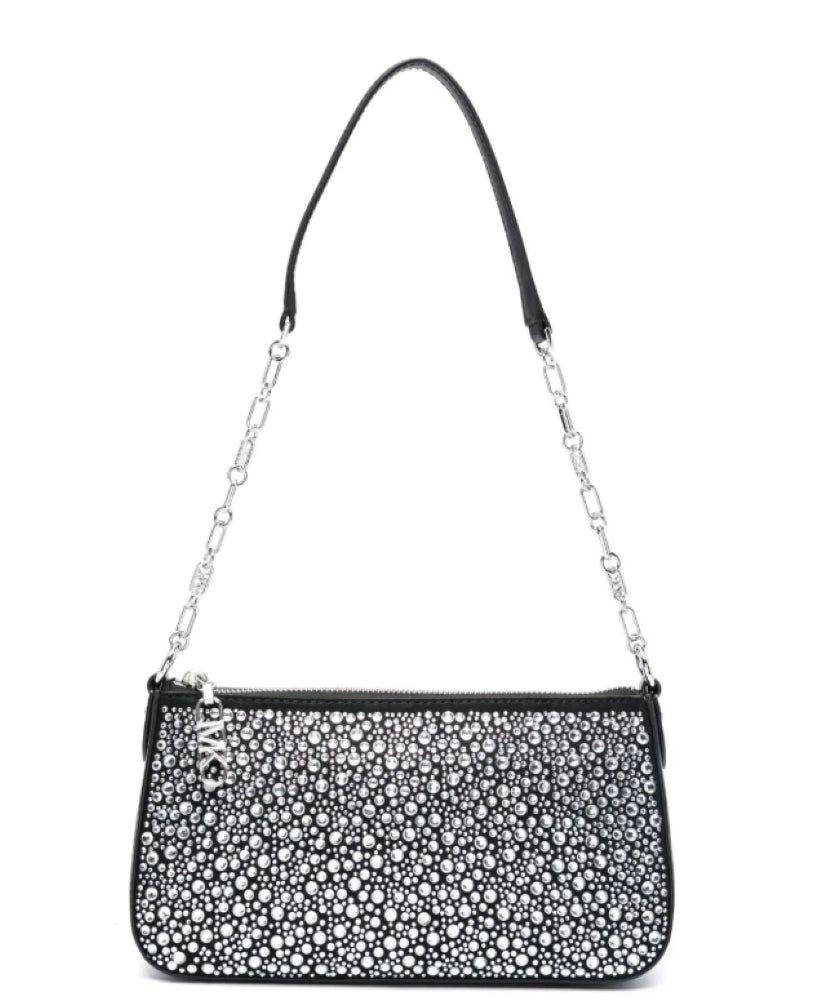 Michael Kors Empire Medium Chain Pouchette Black