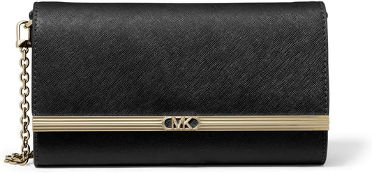 Michael Kors Mona Large East/West Clutch Black