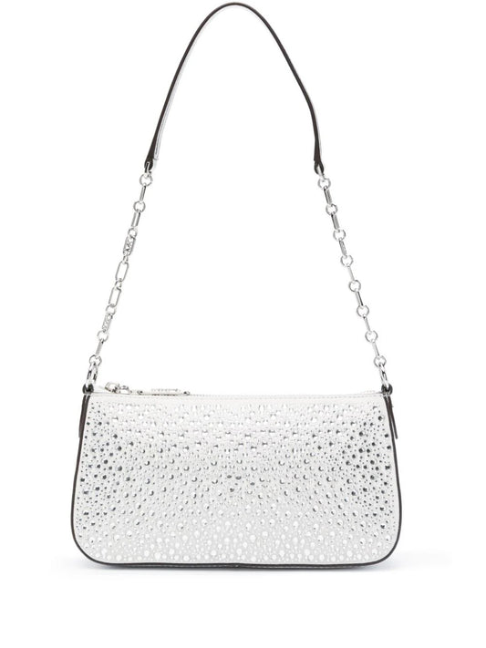 Michael Michael Kors Women's Empire Silver Stud Pouchette Handbag